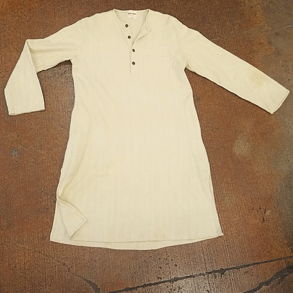 Long all cotton shirt/dress